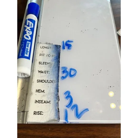 Vintage High Waisted Cuffed Denim 31 Blue Shorts 90s Mom Twee Cowgirl Western - Picture 13 of 15